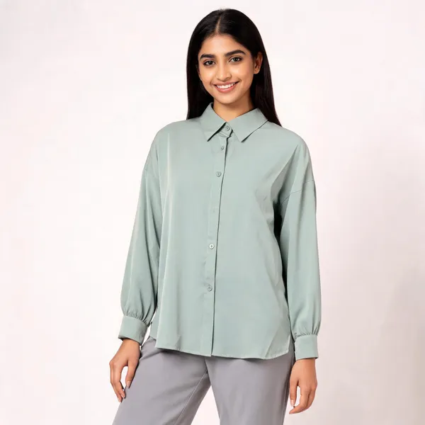 Sage_Green_Rayon_Relaxed_Fit_Shirt_For_Women