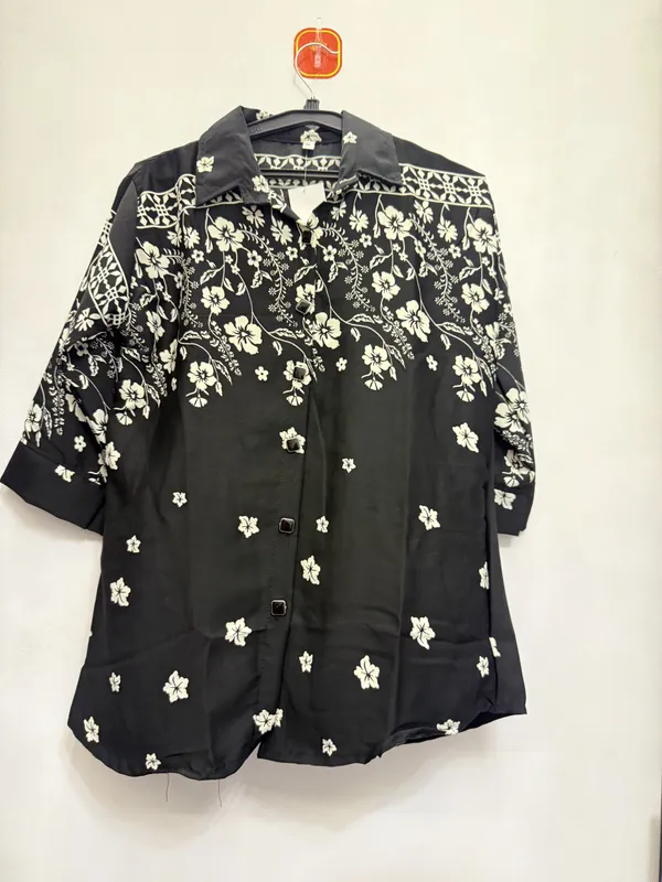 Black_Floral_Print_Relaxed_Fit_Shirt_for_Women