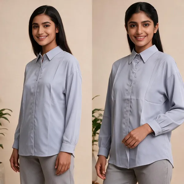 White_Striped_Full_Sleeve_Shirt_For_Women