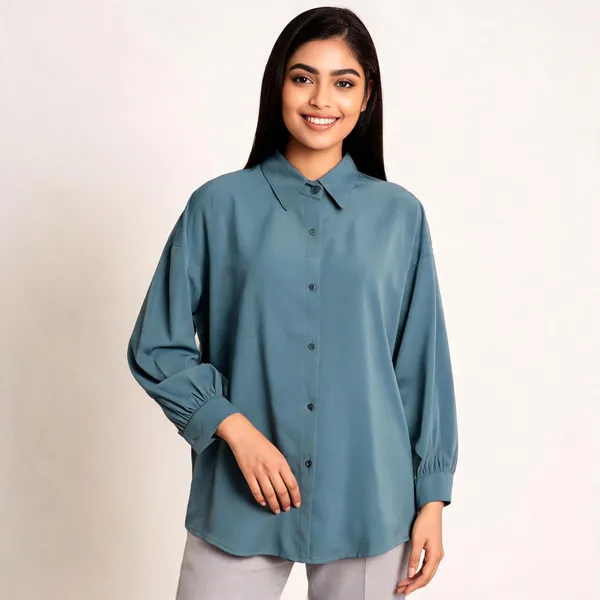 Blue_Rayon_Relaxed_Fit_Shirt_For_Women