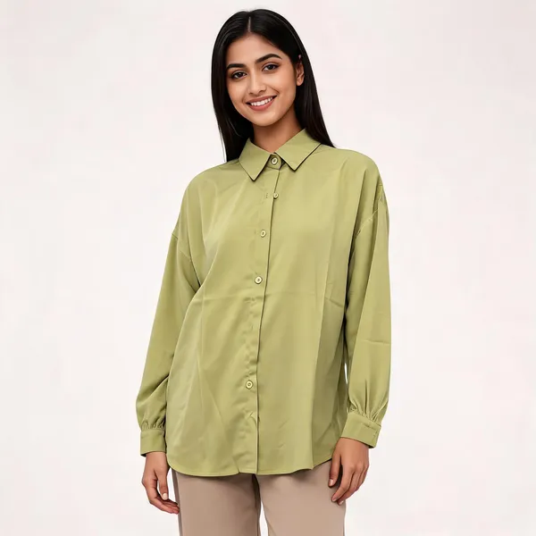 Olive_Green_Rayon_Relaxed_Fit_Shirt_For_Women