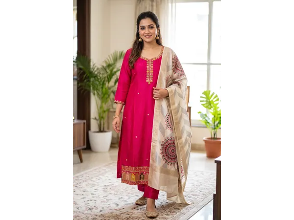 Pink_Pure_Crepe_Silk_Straight_Embroidered_Kurta_Set_For_Women
