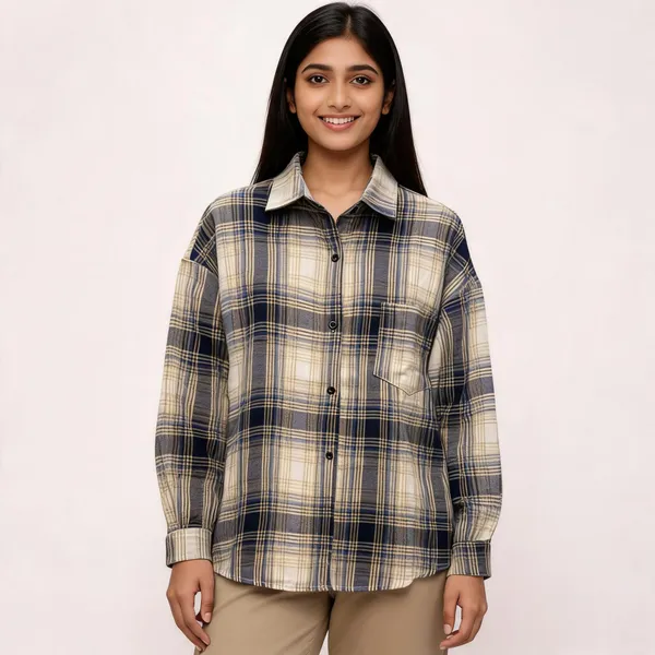 Multicolor_Rayon_Plaid_Relaxed_Fit_Shirt_For_Women
