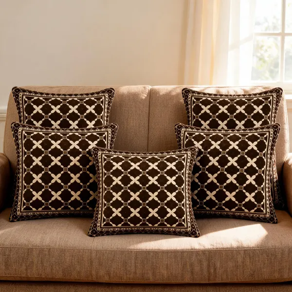 Brown_Geometric_Print_Cushion_Cover_Set