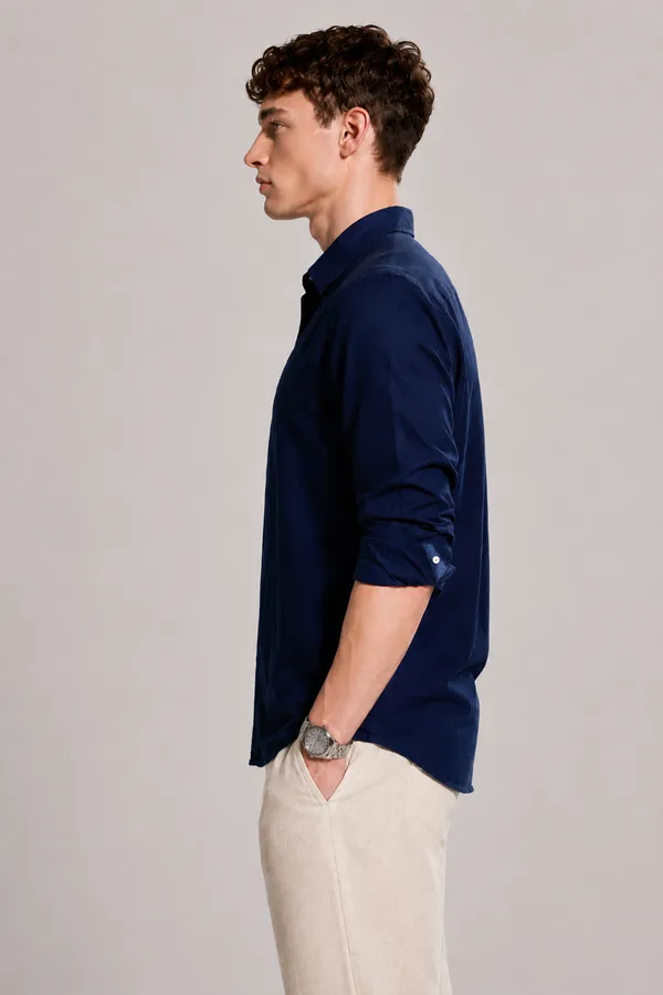 Navy_Blue_Linen_Blend_Shirt