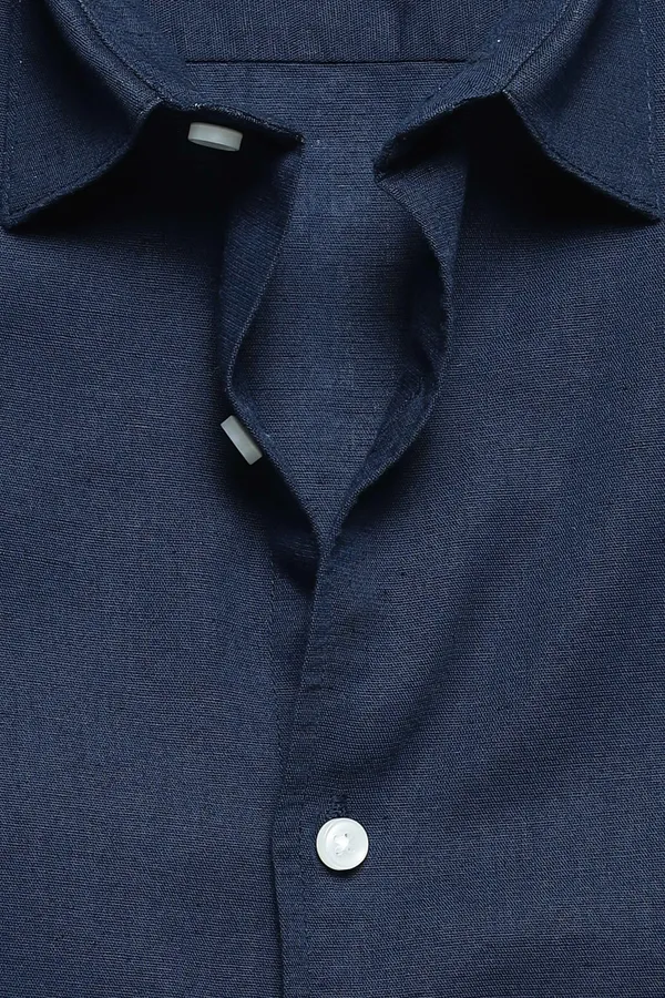 Navy_Blue_Linen_Blend_Shirt
