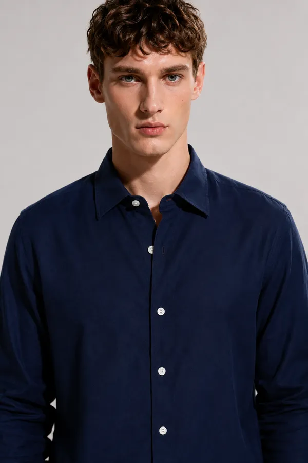 Navy_Blue_Linen_Blend_Shirt