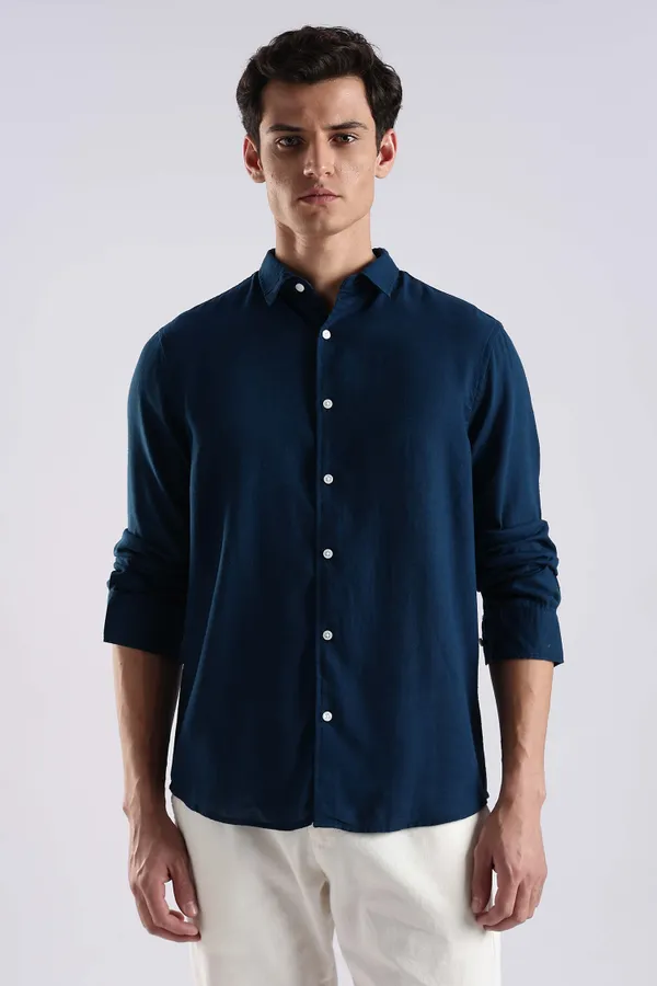 Regular_Fit_Peacock_Blue_Linen_Blend_Shirt