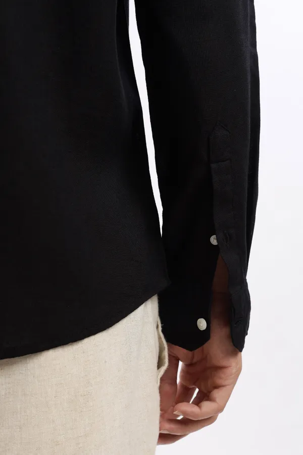 Regular_Fit_Black_Linen_Blend_Shirt