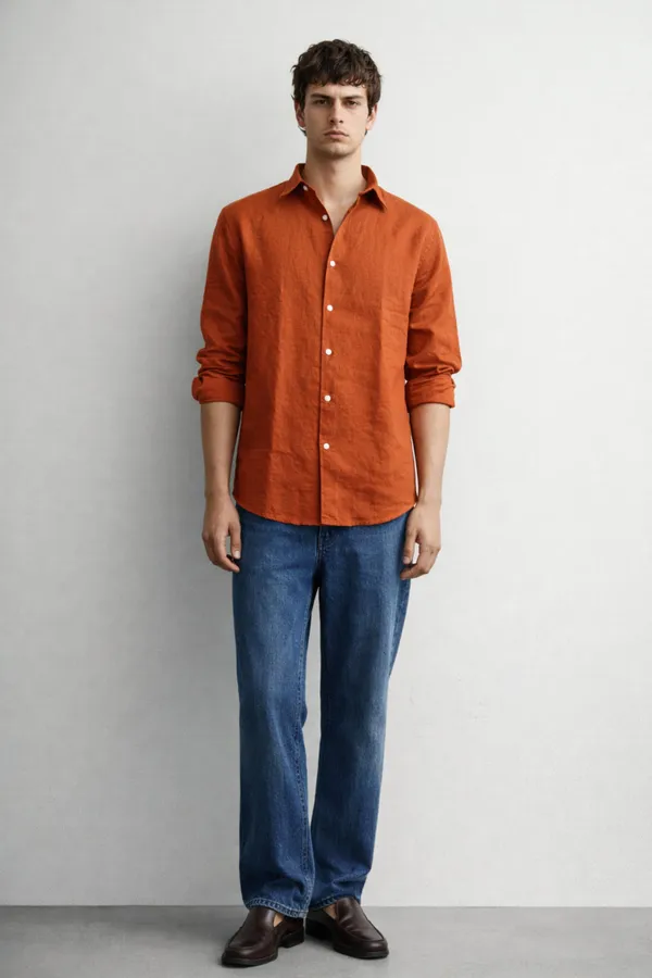 Brick_Linen_Blend_Shirt