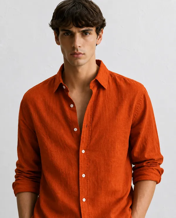 Brick_Linen_Blend_Shirt