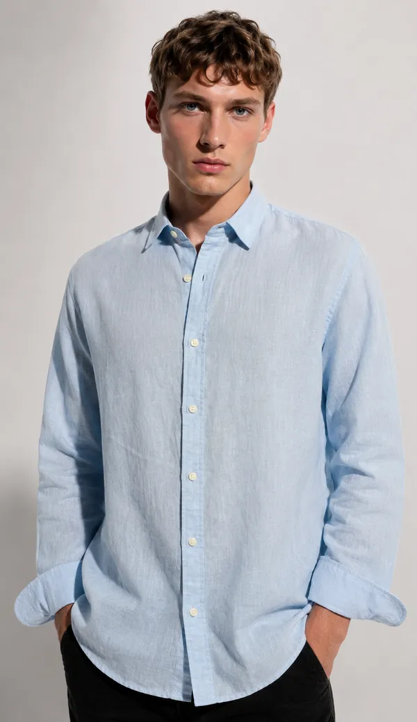 Blue_Linen_Blend_Shirt