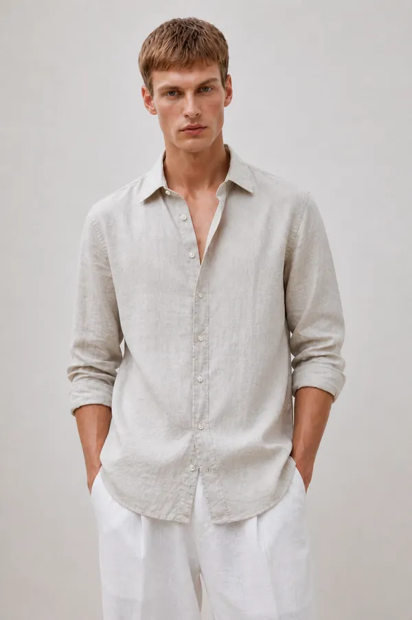 100_Pure_Linen_Greige_Shirt