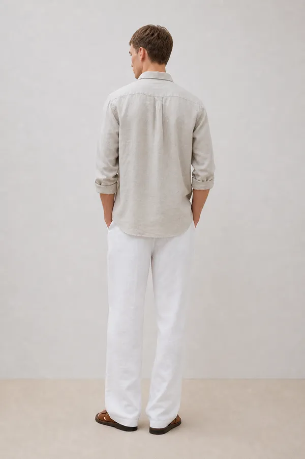 100_Pure_Linen_Greige_Shirt