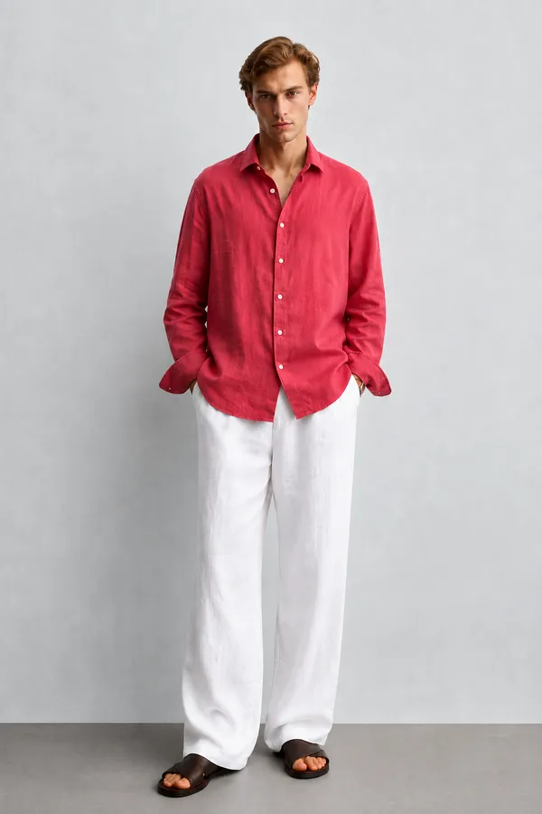 Coral_Linen_Blend_Shirt