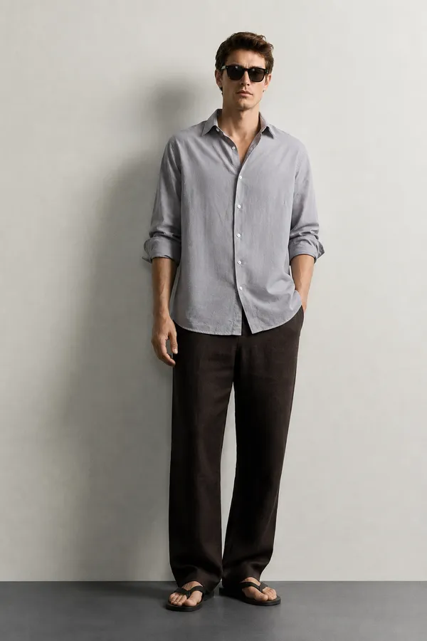 Grey_Linen_Blend_Shirt