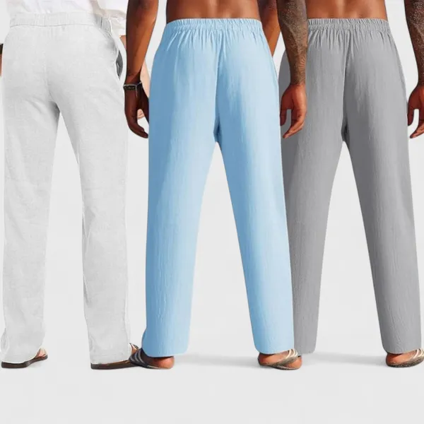 Combo_Of_3_Linen_Loose_Fit_Men_Pant_Gray_Blue_And_Light_Gray_50351