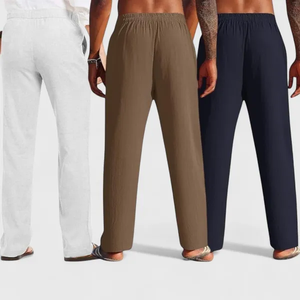Combo_Of_3_Linen_Loose_Fit_Men_Pant_Navy_Blue_Brown_And_Light_Gray_50359