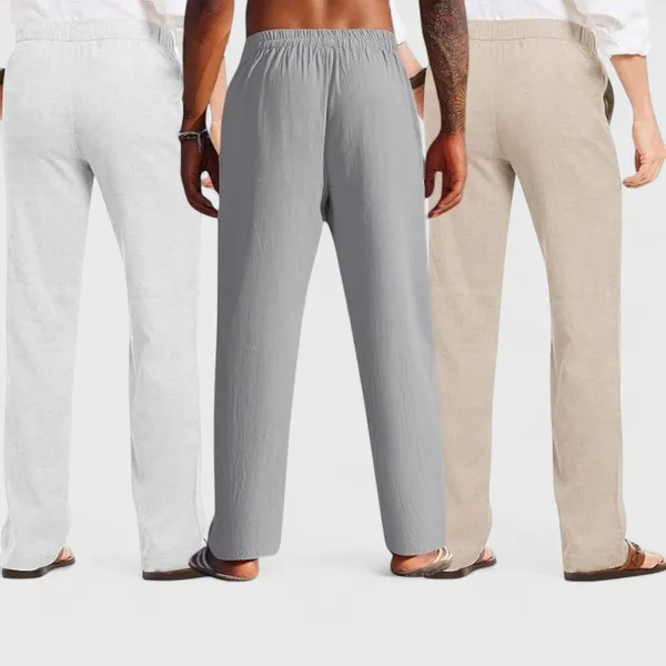 Combo_Of_3_Linen_Loose_Fit_Men_Pant_Light_Beige_Gray_And_Light_Gray_50363