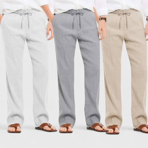 Combo_Of_3_Linen_Loose_Fit_Men_Pant_Light_Beige_Gray_And_Light_Gray_50363
