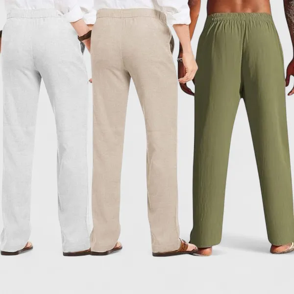 Combo_Of_3_Linen_Loose_Fit_Men_Pant_Olive_Green_Light_Beige_And_Light_Gray_50369