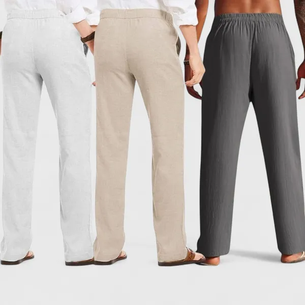 Combo_Of_3_Linen_Loose_Fit_Men_Pant_Dark_Gray_Light_Beige_And_Light_Gray_50370