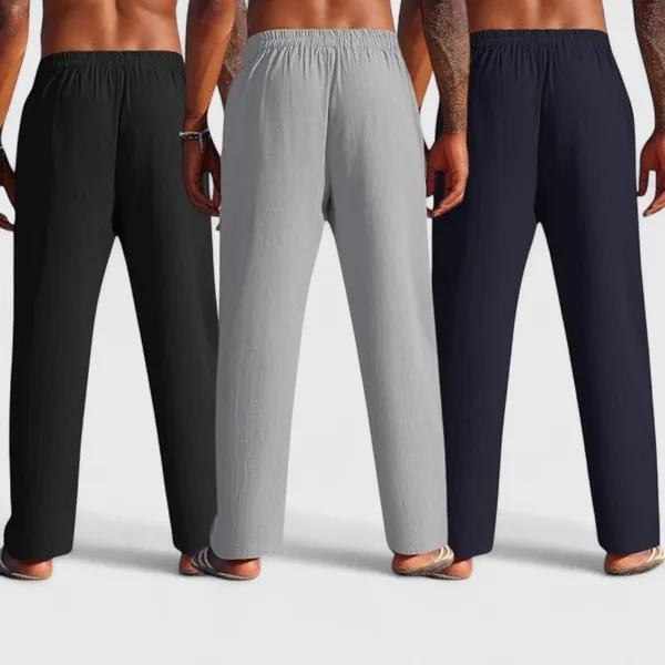 Combo_Of_3_Linen_Loose_Fit_Men_Pant_Navy_Blue_Gray_And_Black_50392