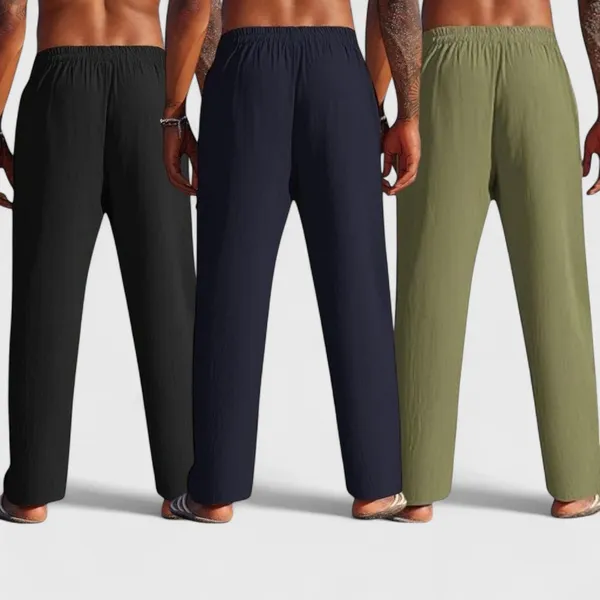 Combo_Of_3_Linen_Loose_Fit_Men_Pant_Olive_Green_Navy_Blue_And_Black_50400