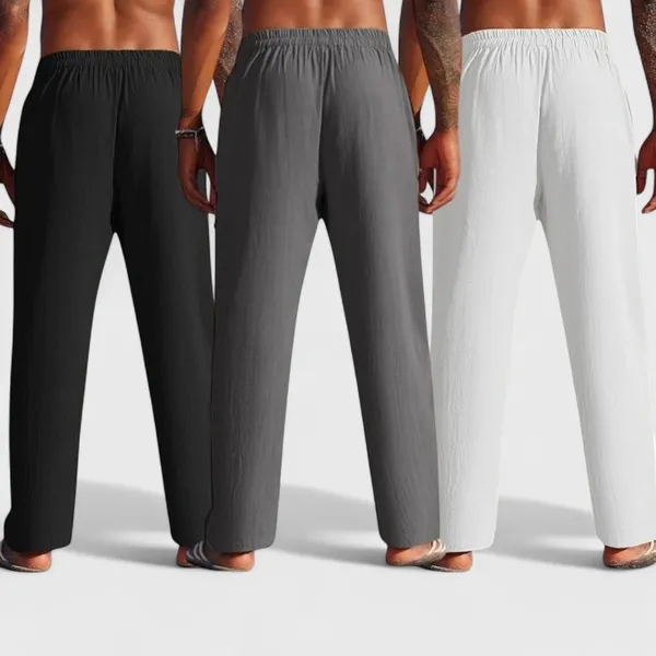 Combo_Of_3_Linen_Loose_Fit_Men_Pant_White_Dark_Gray_And_Black_50405