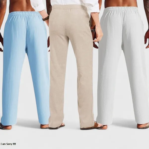 Combo_Of_3_Linen_Loose_Fit_Men_Pant_White_Light_Beige_And_Blue_50420