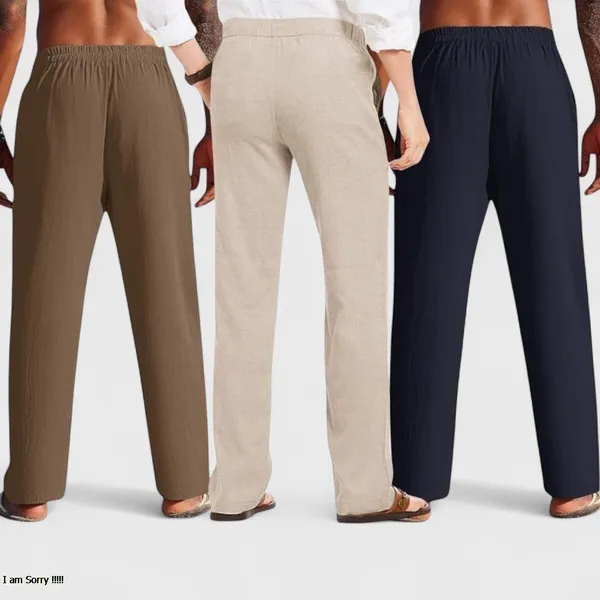 Combo_Of_3_Linen_Loose_Fit_Men_Pant_Navy_Blue_Light_Beige_And_Brown_50432