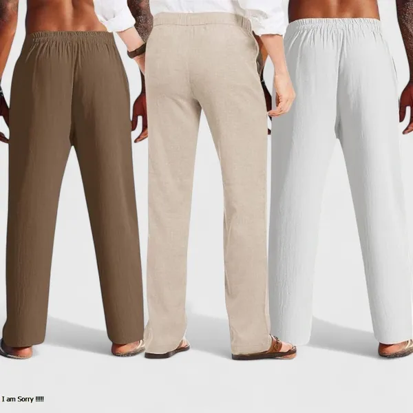 Combo_Of_3_Linen_Loose_Fit_Men_Pant_White_Light_Beige_And_Brown_50435