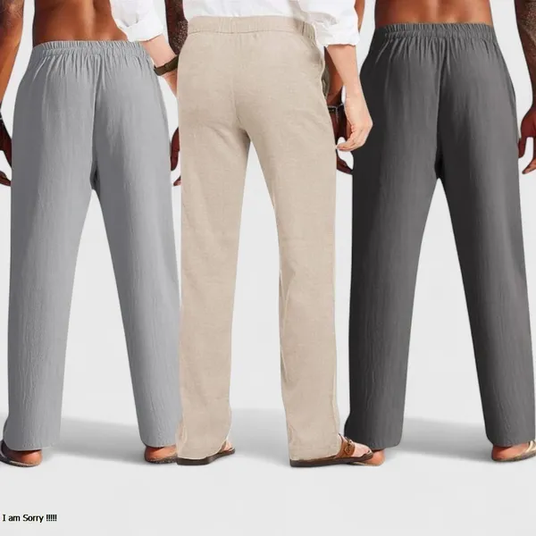 Combo_Of_3_Linen_Loose_Fit_Men_Pant_Dark_Gray_Light_Beige_And_Gray_50444