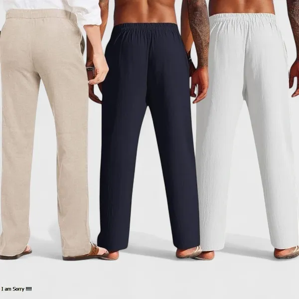 Combo_Of_3_Linen_Loose_Fit_Men_Pant_White_Navy_Blue_And_Light_Beige_50454