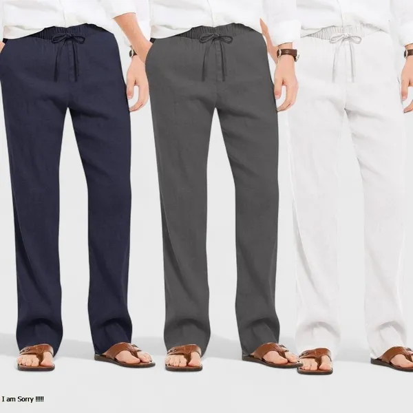 Combo_Of_3_Linen_Loose_Fit_Men_Pant_White_Dark_Gray_And_Navy_Blue_50460
