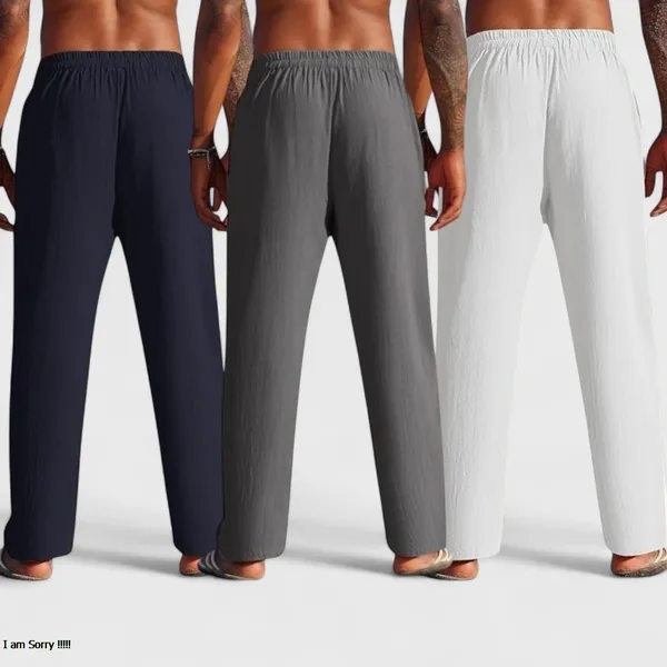 Combo_Of_3_Linen_Loose_Fit_Men_Pant_White_Dark_Gray_And_Navy_Blue_50460