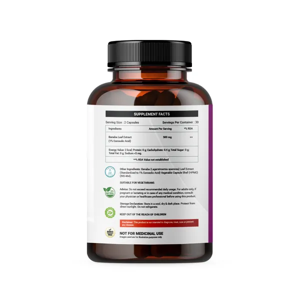 Banaba_Leaf_Extract_1%_Corosolic_Acid_Capsules