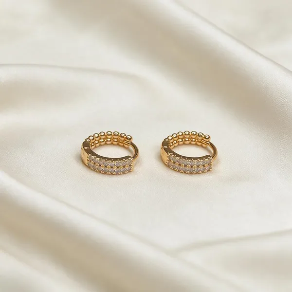 Gold_Tone_Beaded_Hoop_Earrings_For_Women