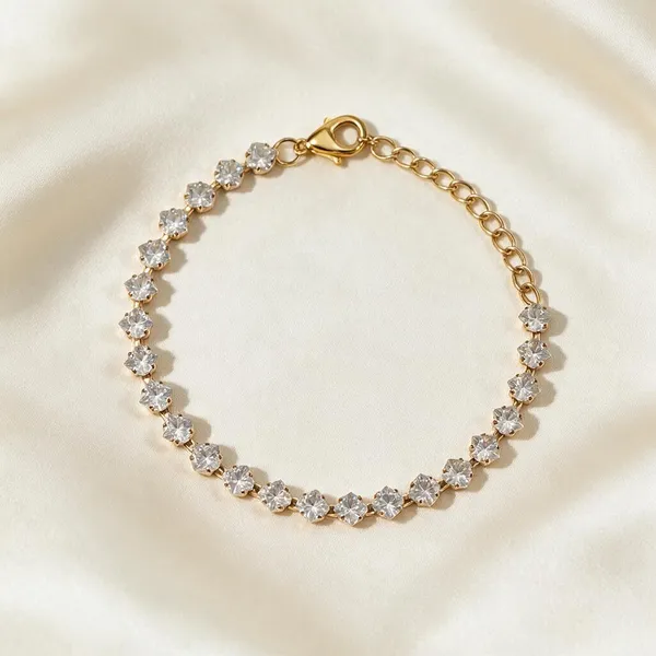 Silver_Crystal_Chain_Bracelet_for_Women