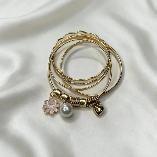 Gold_Tone_Charm_Bangle_Set_for_Women