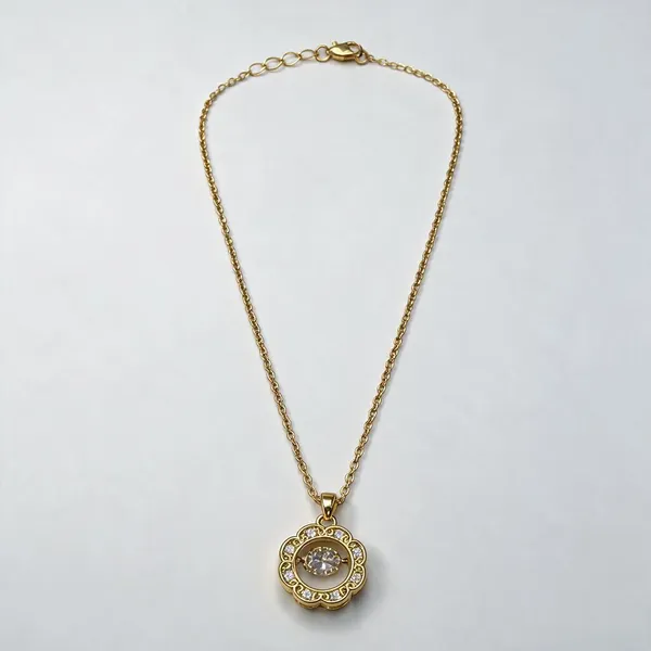 Gold_Tone_Circular_Pendant_Necklace