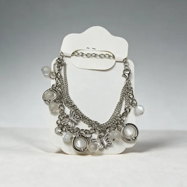 Silver_Tone_Butterfly_Layered_Bracelet_for_Women