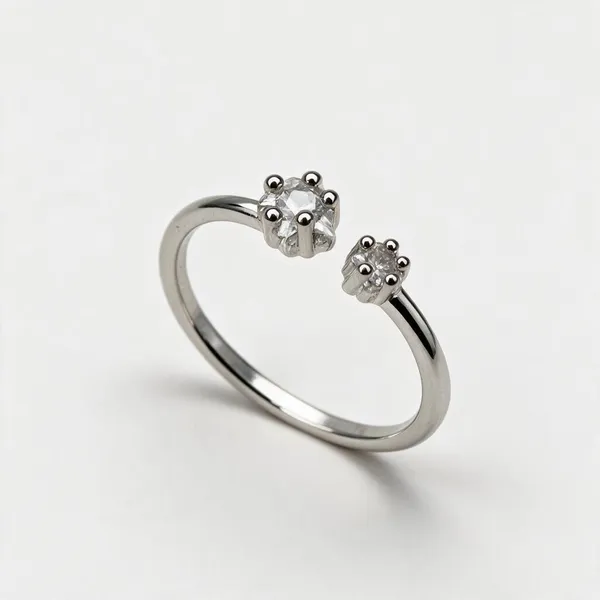Silver-Tone_Floral_Open_Ring_for_Women