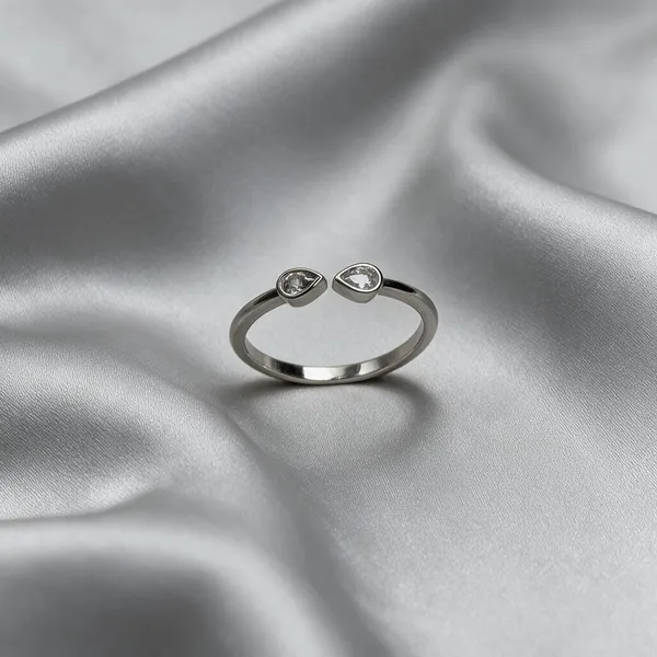 Silver_Tone_Open_Teardrop_Stone_Ring_for_Women