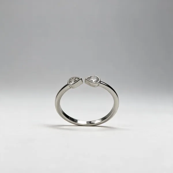 Silver_Tone_Open_Teardrop_Stone_Ring_for_Women