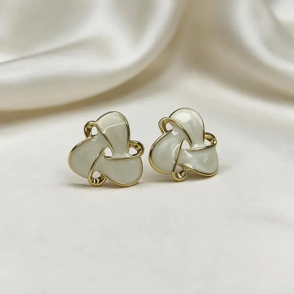 Gold_Tone_Abstract_Stud_Earrings_for_Women