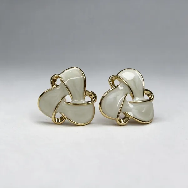 Gold_Tone_Abstract_Stud_Earrings_for_Women