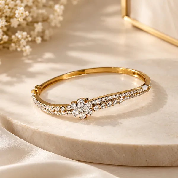 Gold_Metal_Alloy_Bracelet_For_Women