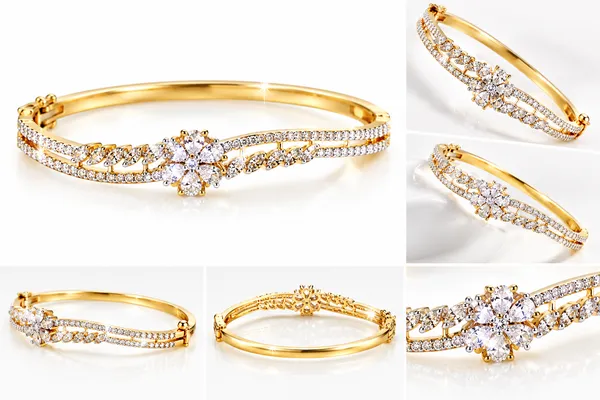 Floral_Gold-Plated_Bracelet_for_Women