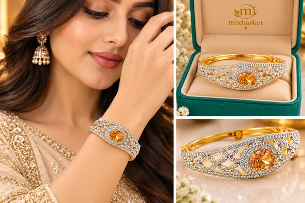 Gold_Plated_Floral_Crystal_Bracelet_for_Women
